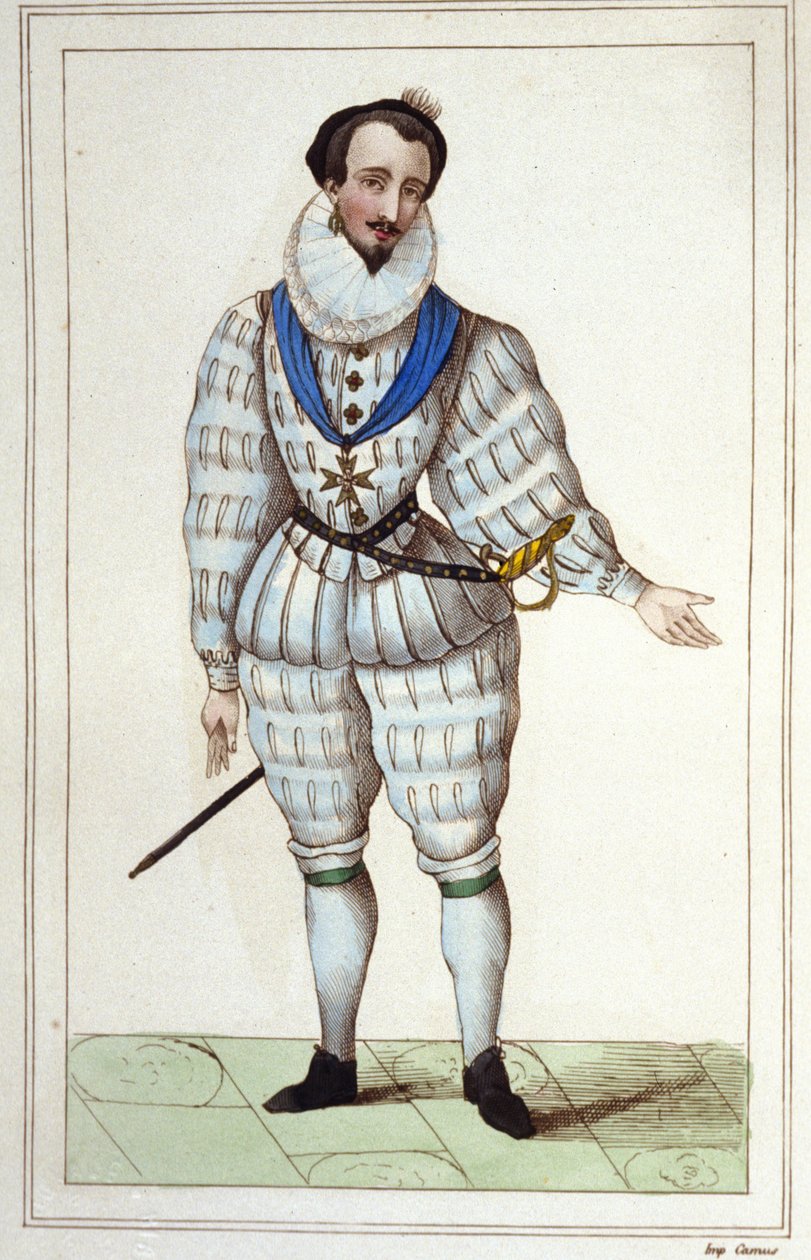 Mignon, Henri III. metszet 1830-ból alkotó: Unknown artist