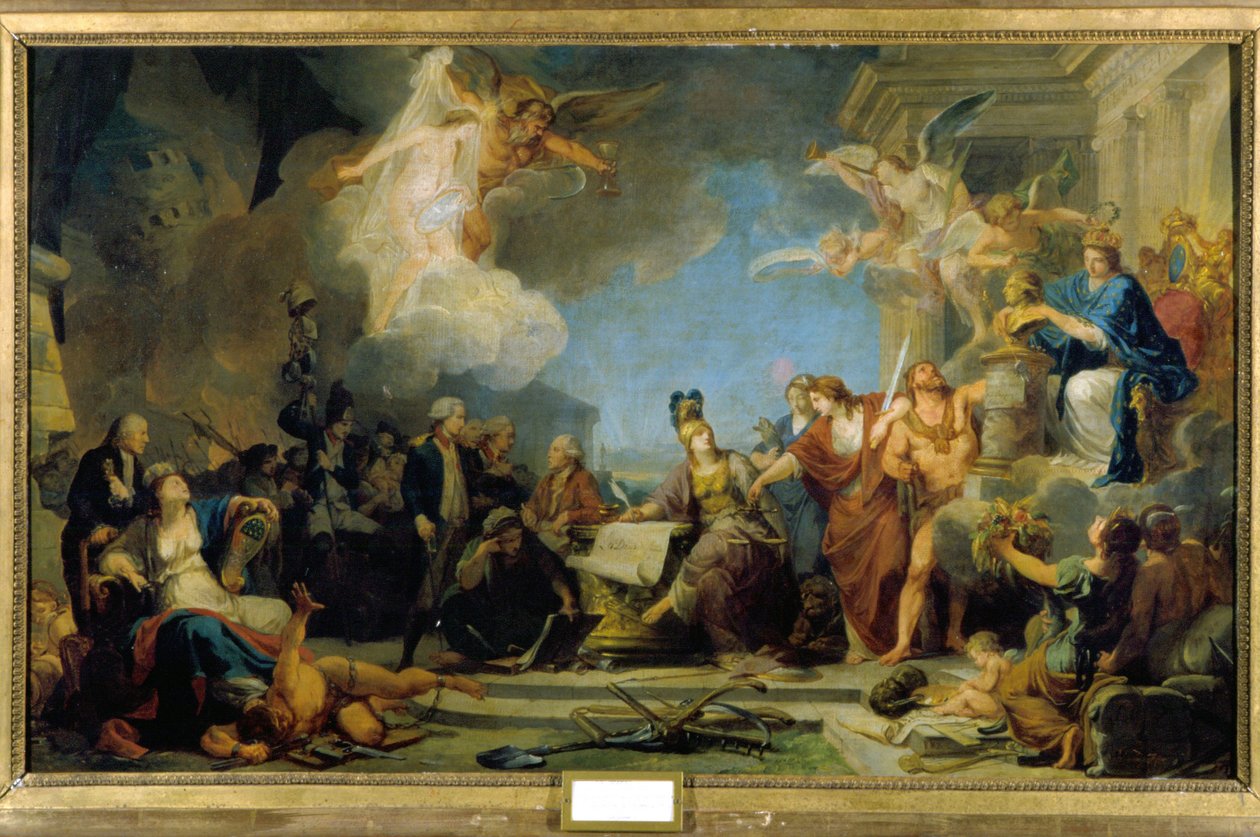 Minerve Emberi jogok írása alkotó: Unknown artist