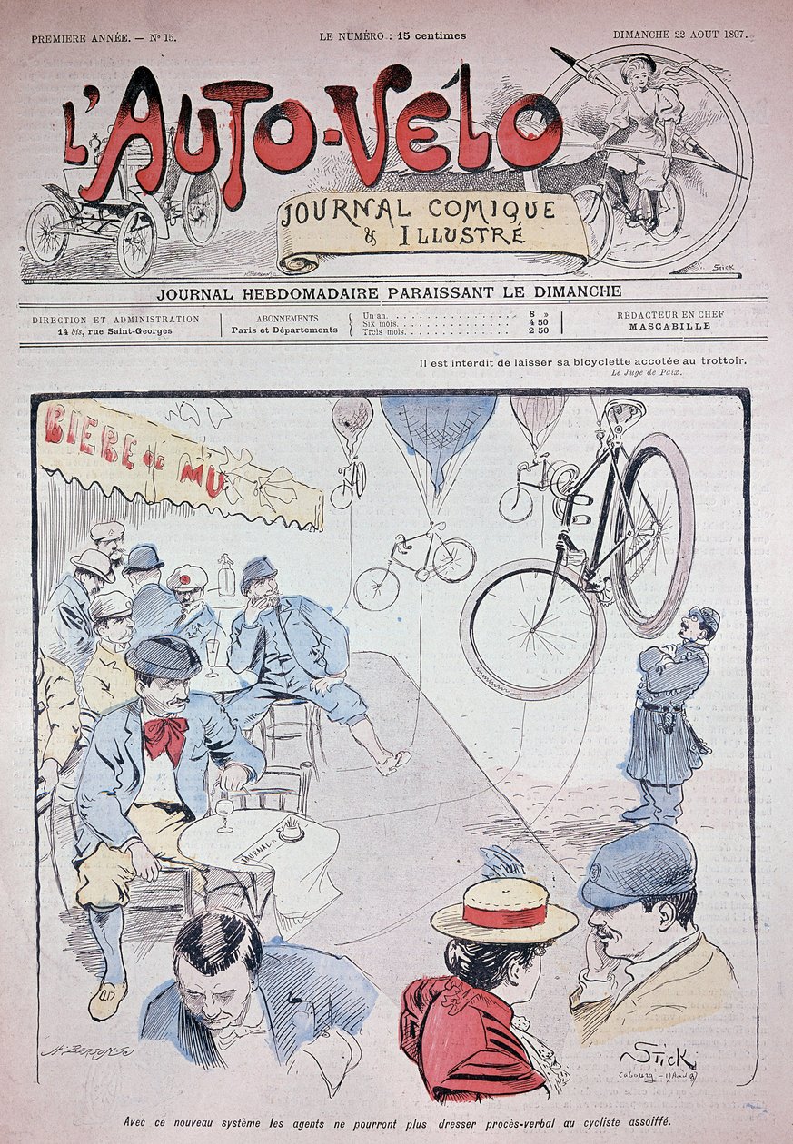Jegyzőkönyv a kerékpároshoz - az 1897.12.12. „” l