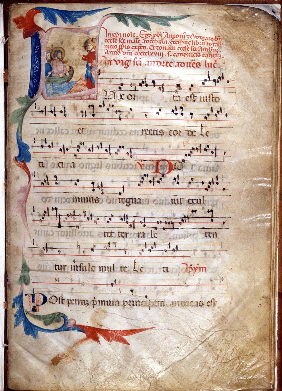 Antonio de Vomate misekönyve, Ambrosian Liturgia alkotó: Unknown artist