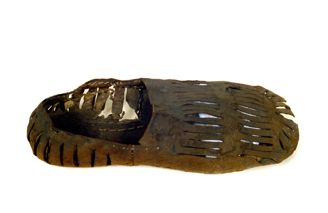 Férfi cipőmodell a 16. századból. Museo del Castello, Milánó alkotó: Unknown artist
