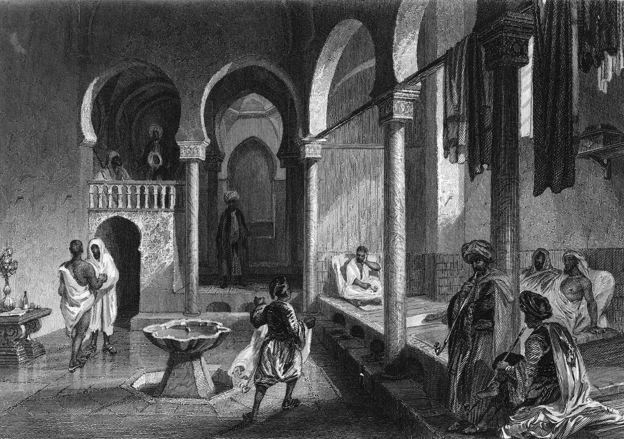 Mór fürdő Algírban alkotó: Unknown artist