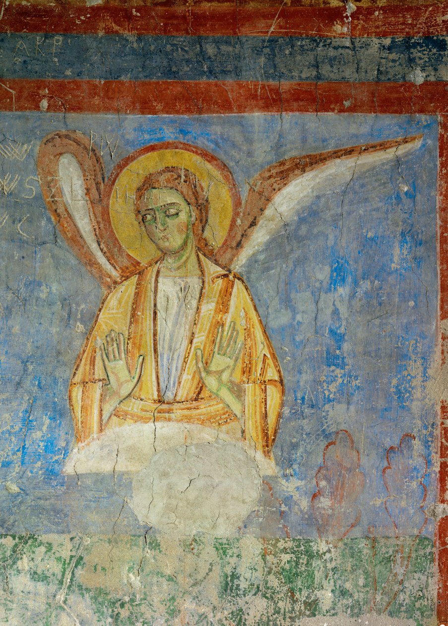 A felső-ausztriai Lambach bencés kolostor templomának freskói (freskó) alkotó: Unknown artist