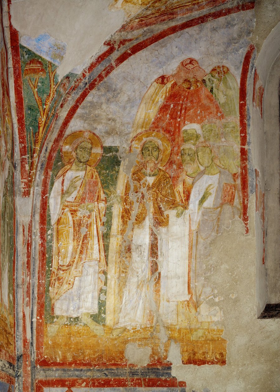 A felső-ausztriai Lambach bencés kolostor templomának freskói (freskó) alkotó: Unknown artist