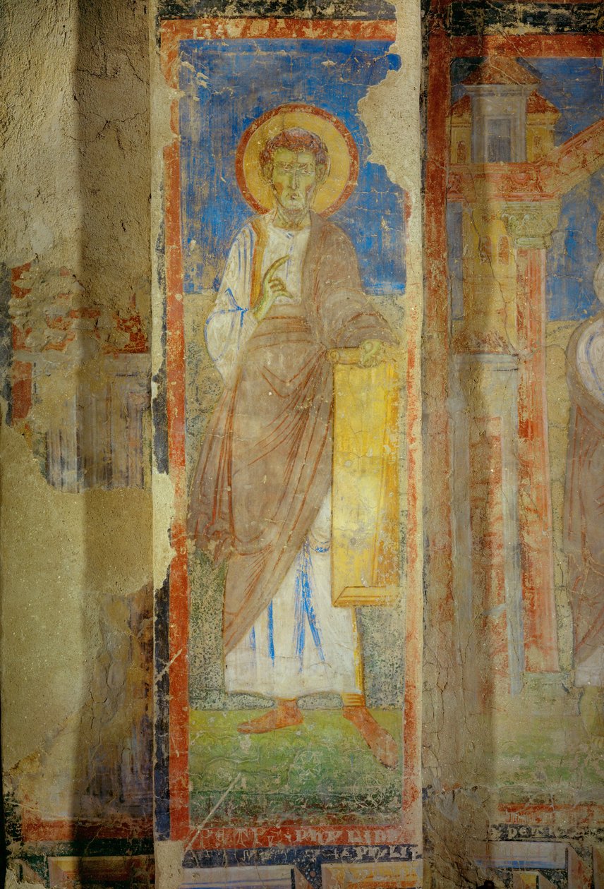 A felső-ausztriai Lambach bencés kolostor templomának freskói (freskó) alkotó: Unknown artist