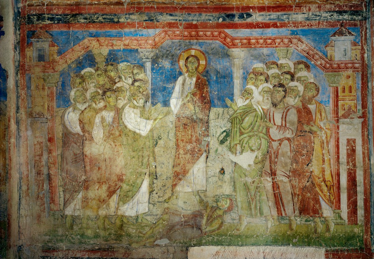 A felső-ausztriai Lambach bencés kolostor templomának freskói (freskó) alkotó: Unknown artist