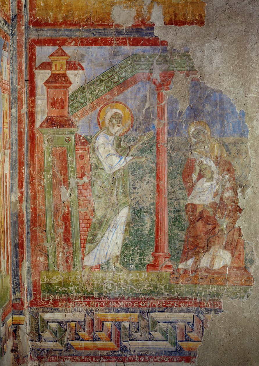 A felső-ausztriai Lambach bencés kolostor templomának freskói (freskó) alkotó: Unknown artist
