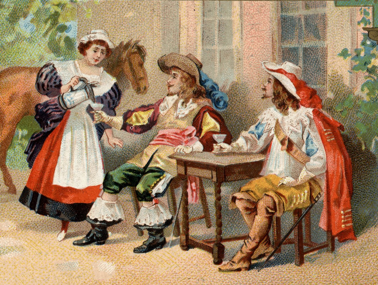 Muskétások XIII. Lajos alatt. alkotó: Unknown artist