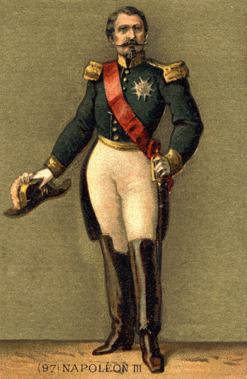 III. Napóleon (1808-1873), a franciák császára. alkotó: Unknown artist