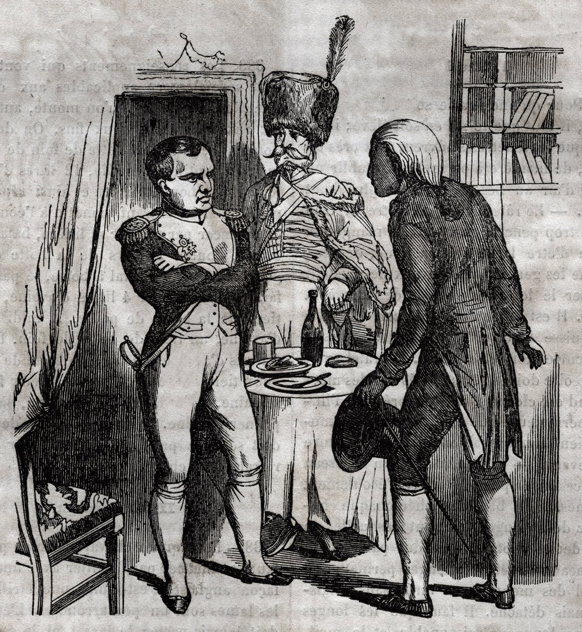 I. Napóleon Jean Nicolas Corvisart (1755-1821) orvos, angol metszete jelenlétében a „La Sante Universelle - Guide Medical des Families” 1852-ben alkotó: Unknown artist