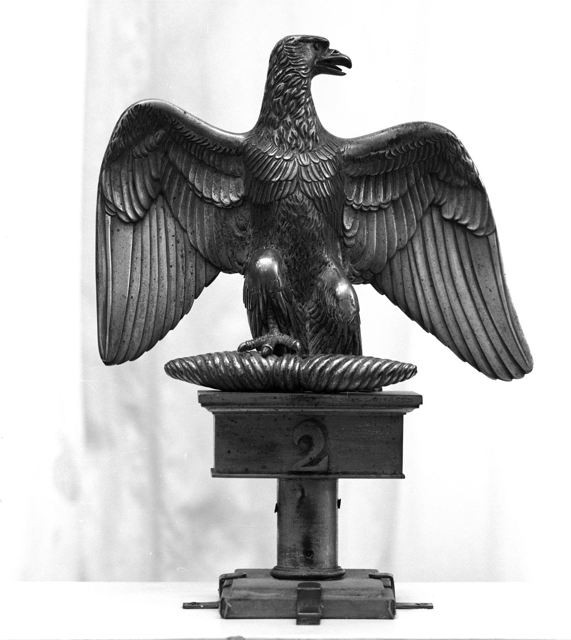 Napóleoni háborúk: az orosz hadjárat során használt zászlótartó szár. Milánó, Museo del Risorgimento. alkotó: Unknown artist