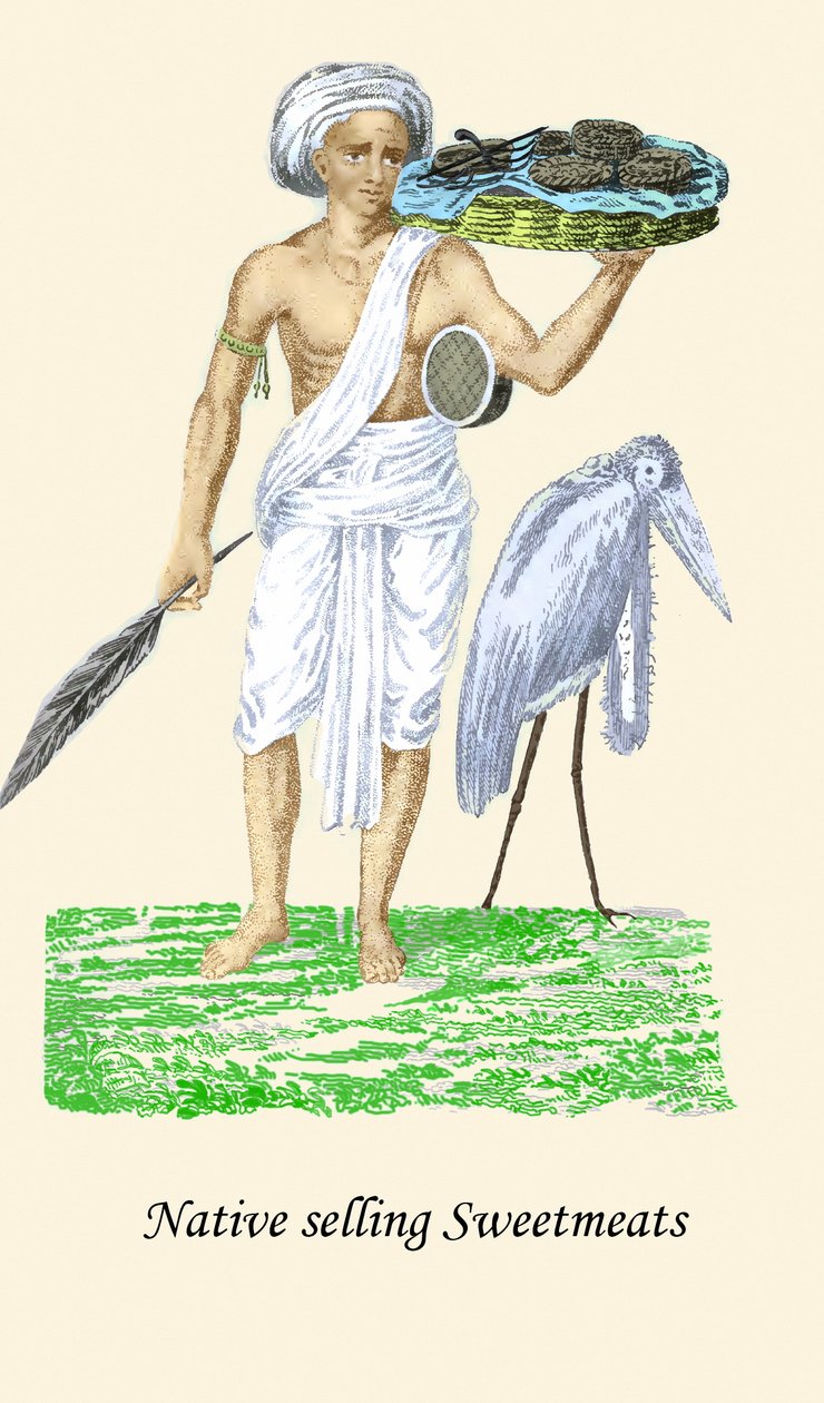 Native Selling Sweetmeats alkotó: Unknown Artist