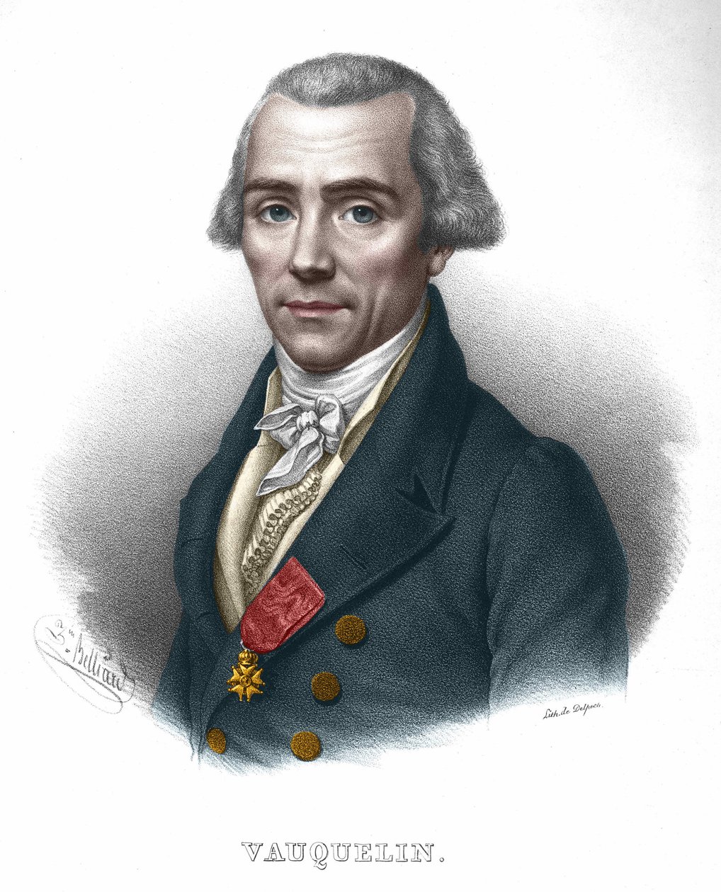 Nicolas Louis Vauquelin francia kémikus (1763-1829). alkotó: Unknown artist