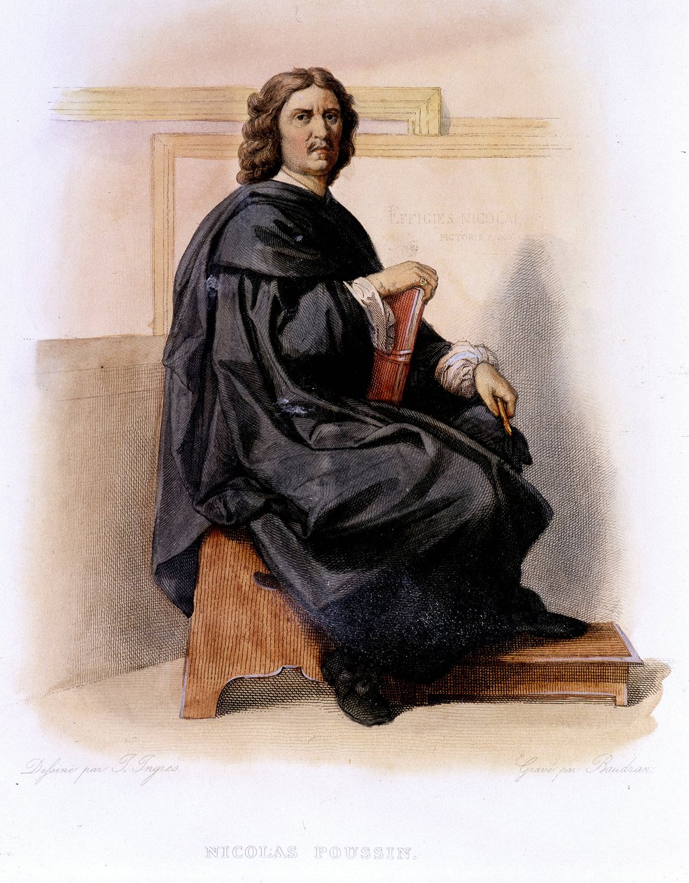 Nicolas Poussin (1594-1665) Ed. Mennechetben: „A francia Plutarch” alkotó: Unknown artist