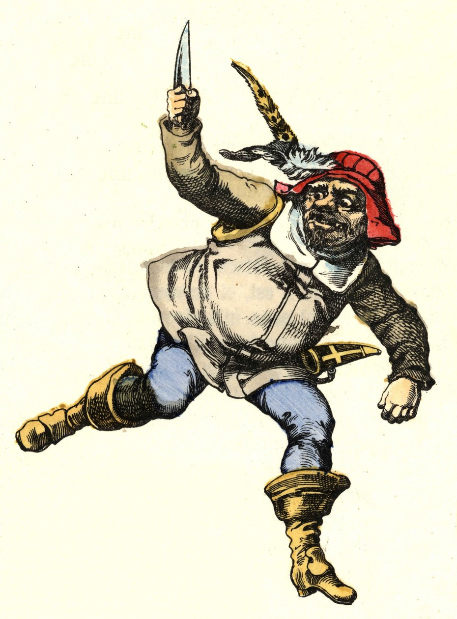 Emberevő óriás. Illusztráció Charles Perrault „Le Pepetit Poucet” című meséjéhez alkotó: Unknown artist
