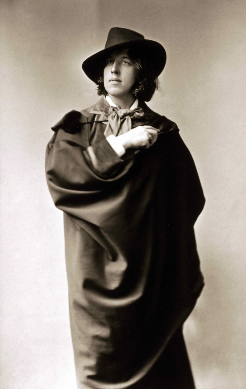 Oscar Wilde (1854-1900) 1882 körül, Sarony Napóleon (1821-1896). alkotó: Unknown artist