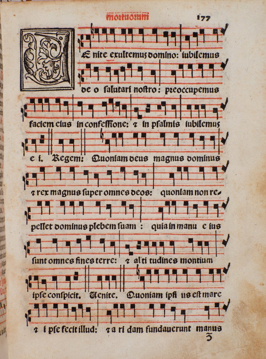 Castellini „A papi könyv” című liturgiakönyv oldala alkotó: Unknown artist