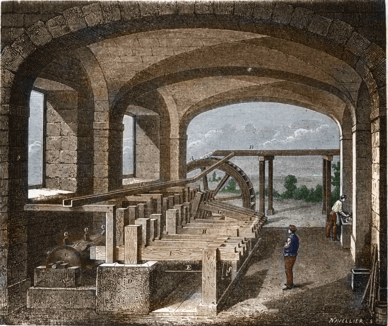 Papírgyártás a XIX. alkotó: Unknown artist