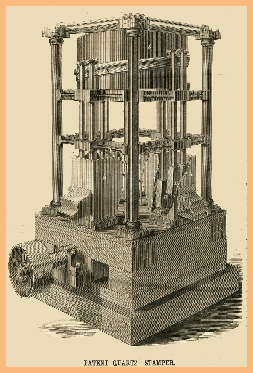 Szabadalmi kvarc Stamper alkotó: Unknown Artist