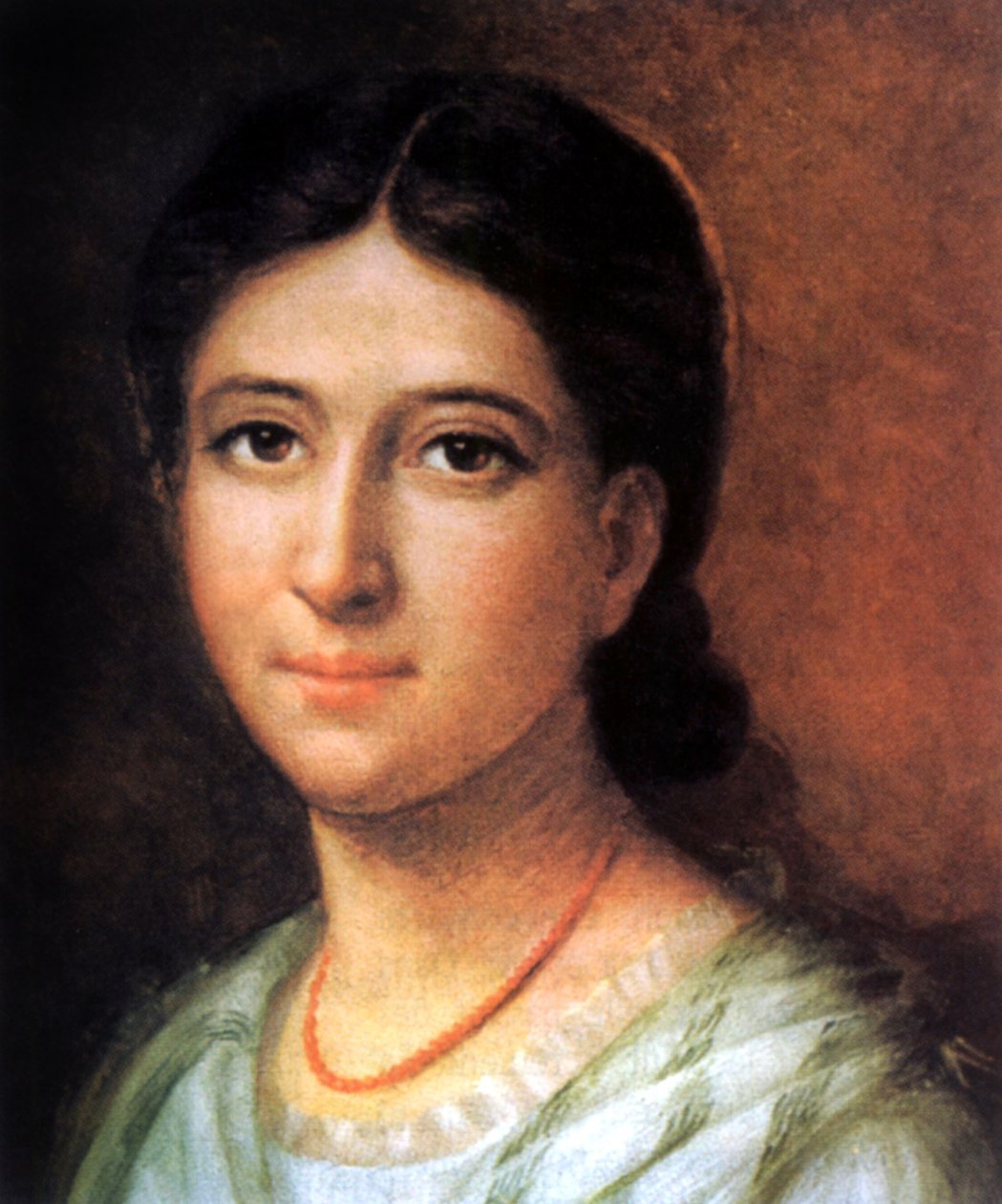 Pauline Marie Jaricot, a Hitterjesztés Szövetségének alapítója 1822-ben, Franciaország, festészet alkotó: Unknown artist