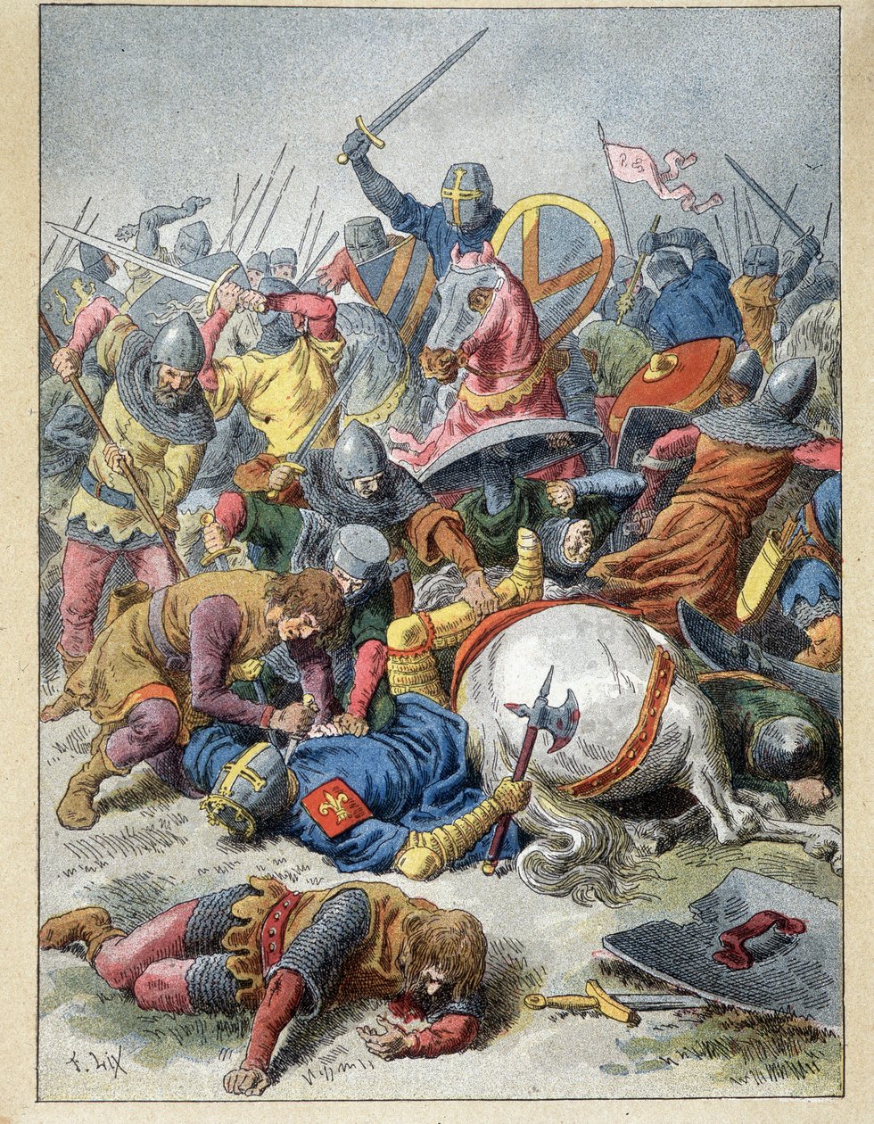 Philippe Auguste (Philippe-Auguste) Bouvines-ban alkotó: Unknown artist