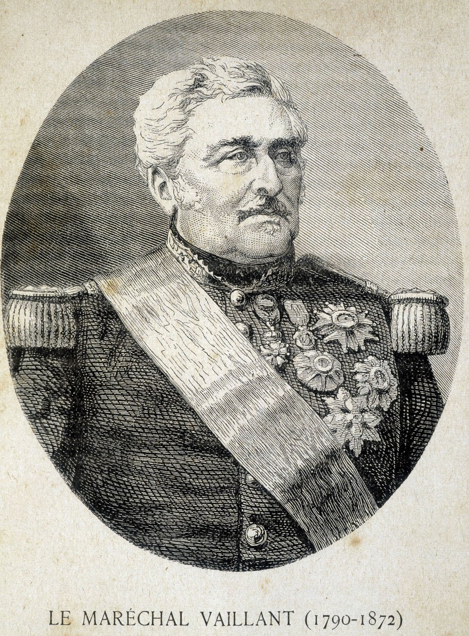 Vaillant marsall (1790 - 1872) portréja – a „Les Contemporains” című kötetben, 19. század végén. alkotó: Unknown artist