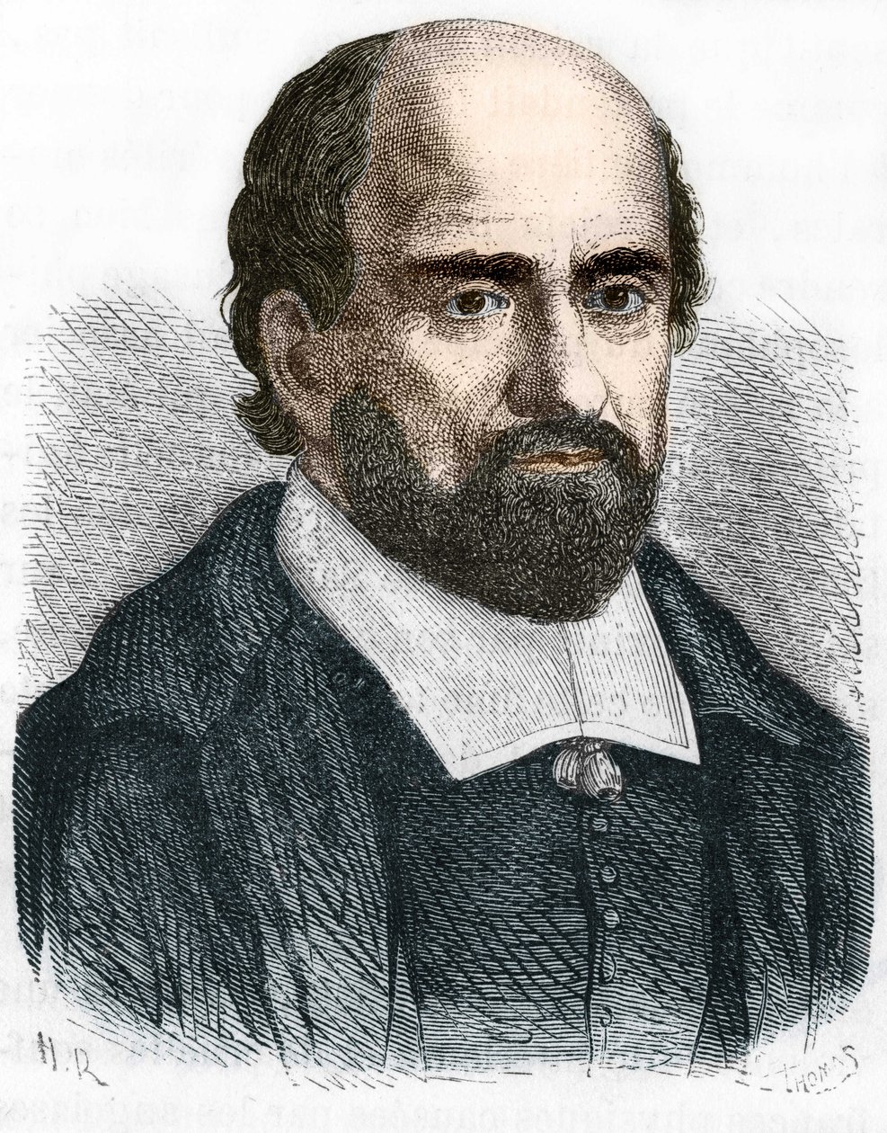 (Jean Duvergier de Hauranne) Saint Cyran apátjának portréja alkotó: Unknown artist