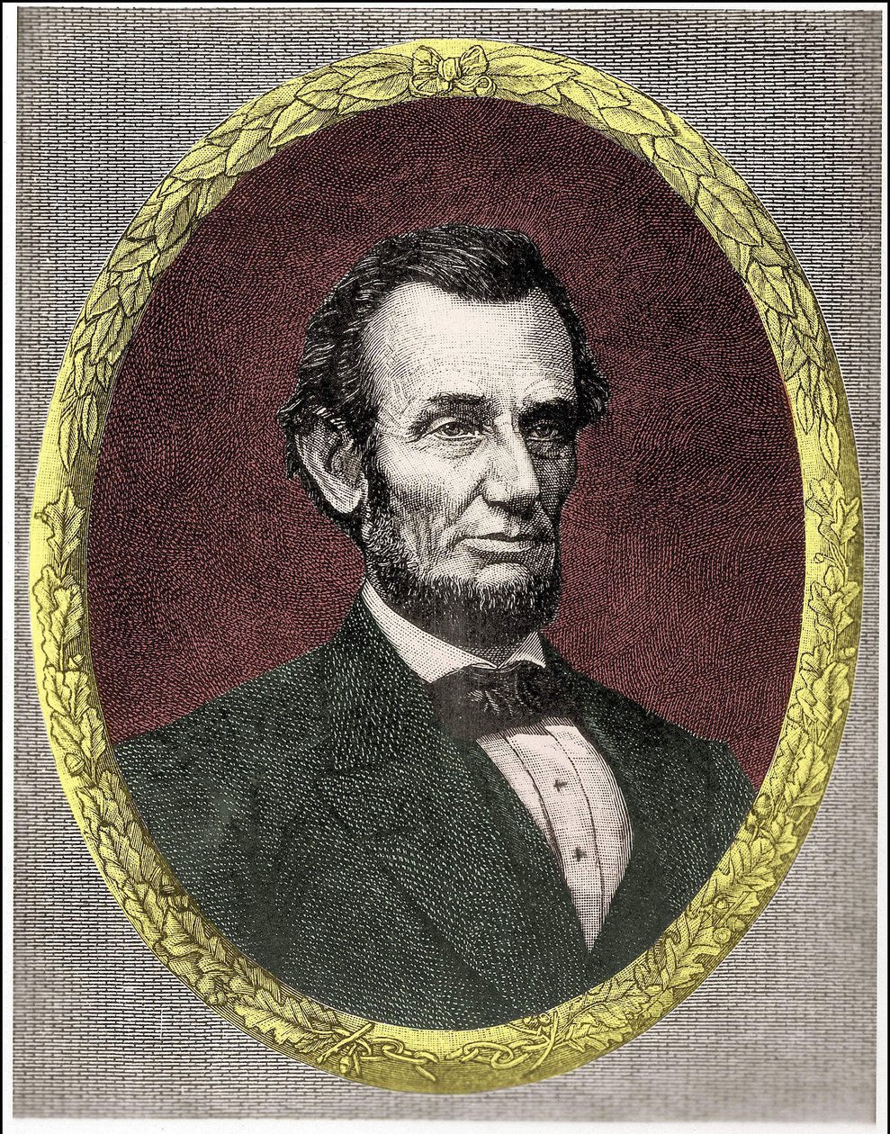 Abraham Lincoln (1809-1865) portréja, az Egyesült Államok 16. elnöke (1861-1865) alkotó: Unknown artist