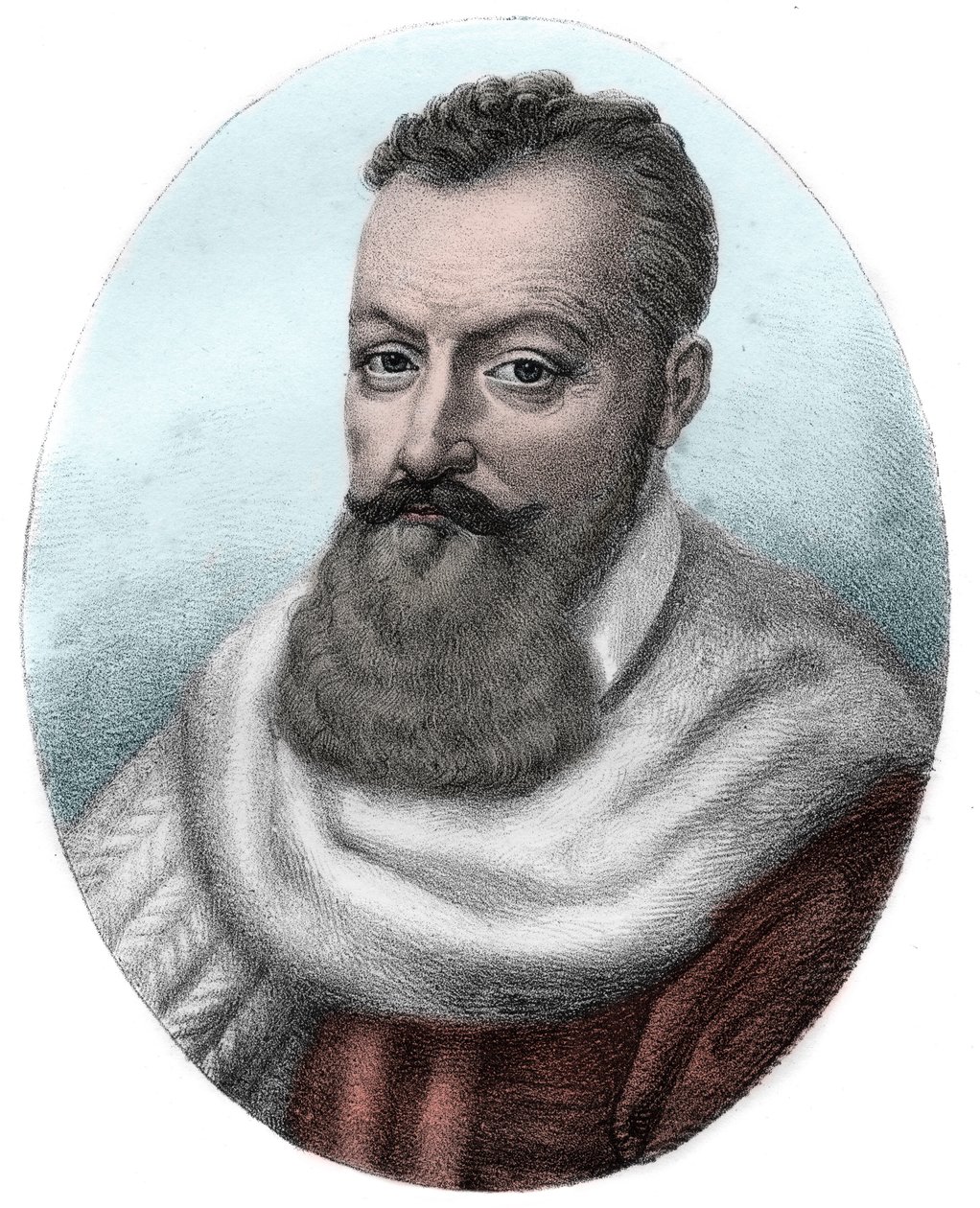 Achilles de Harlay portréja, a párizsi parlament első elnöke - Achilles de Harlay, Comte de Beaumont francia bíró portréja, a párizsi parlament első elnöke (1536-1619) - alkotó: Unknown artist