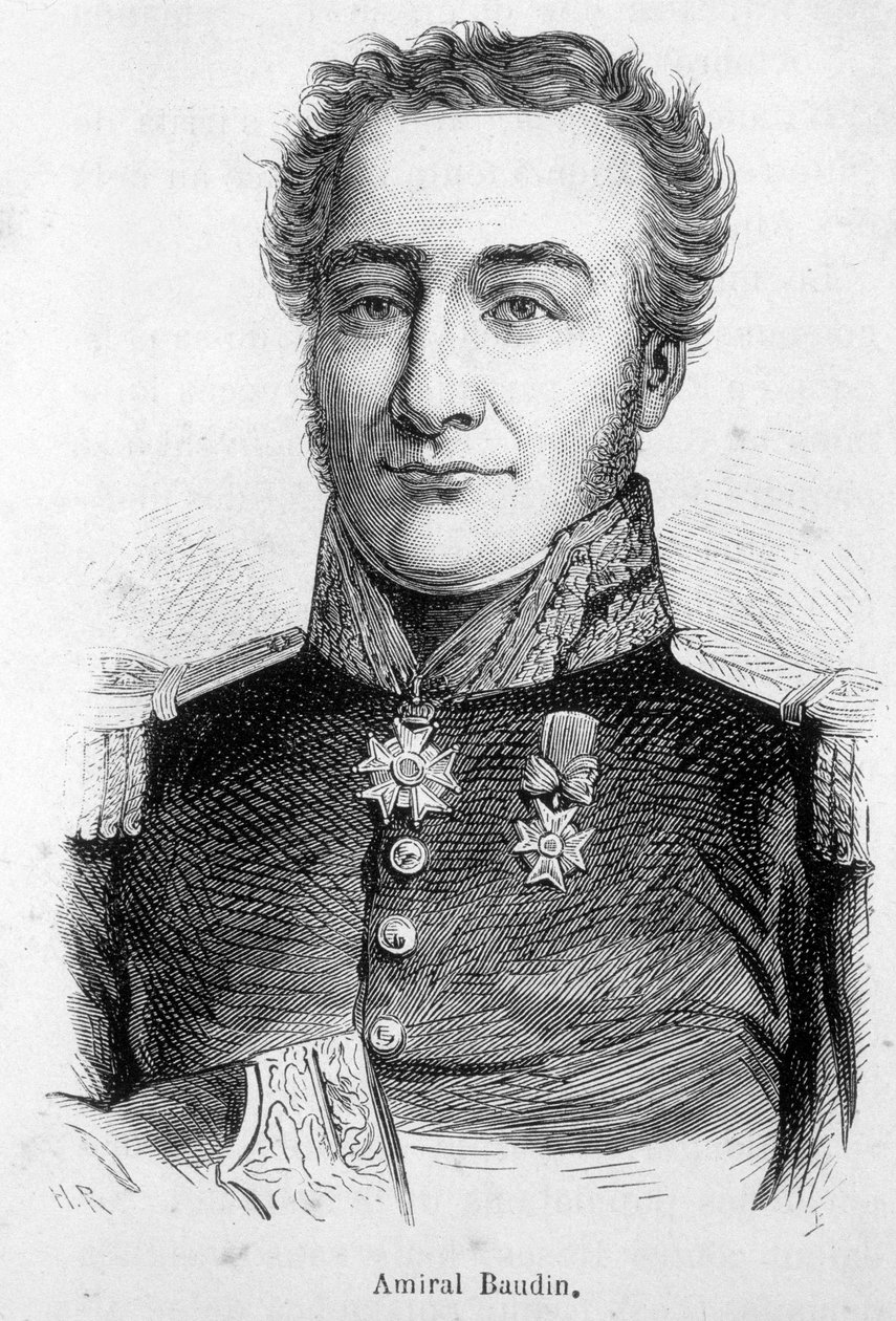 Nicolas Baudin admirális (1750-1803), francia tengerész és felfedező portréja. alkotó: Unknown artist