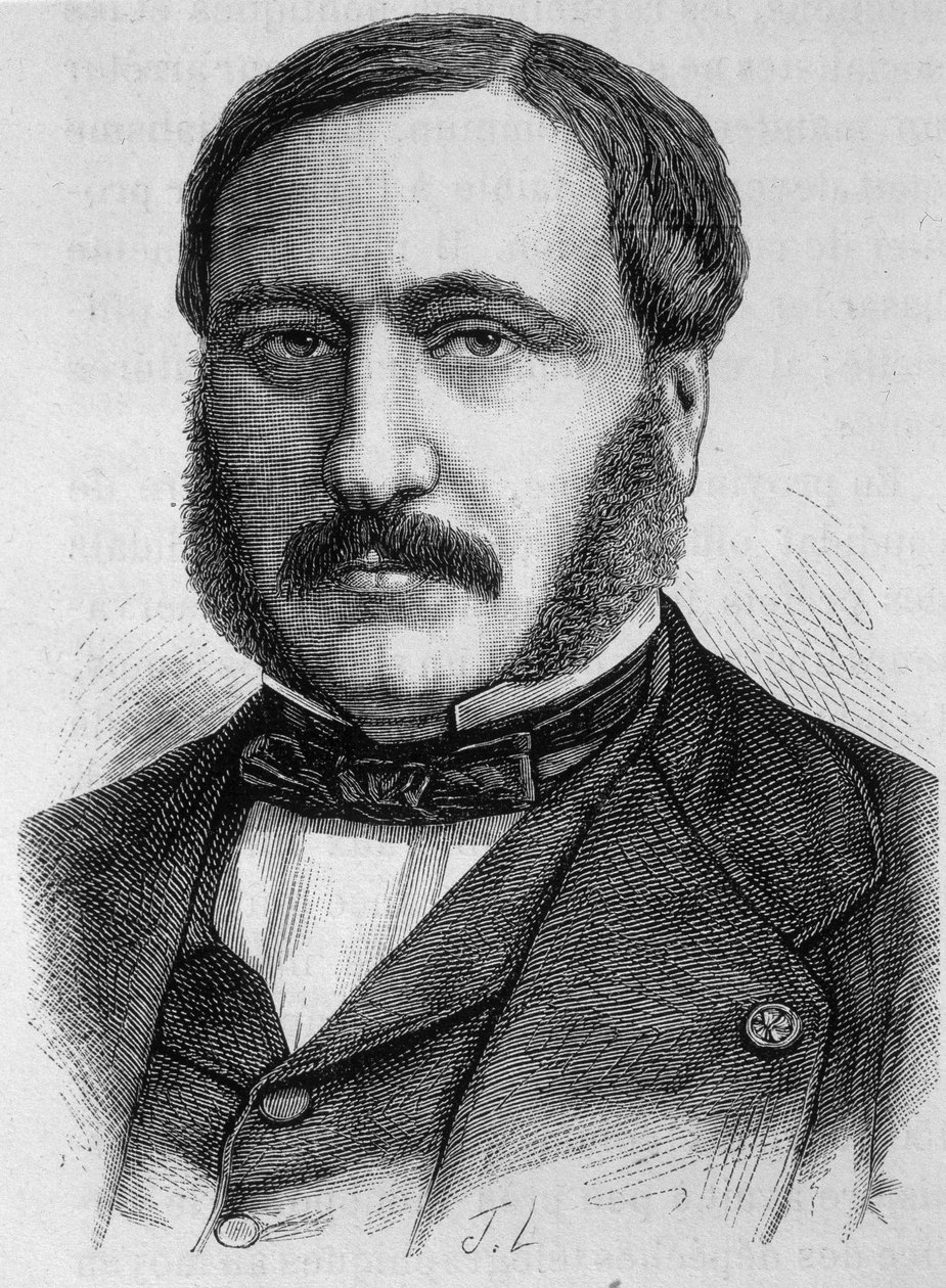 Adolphe Forcade de la Roquette (1820-1874) portréja. alkotó: Unknown artist