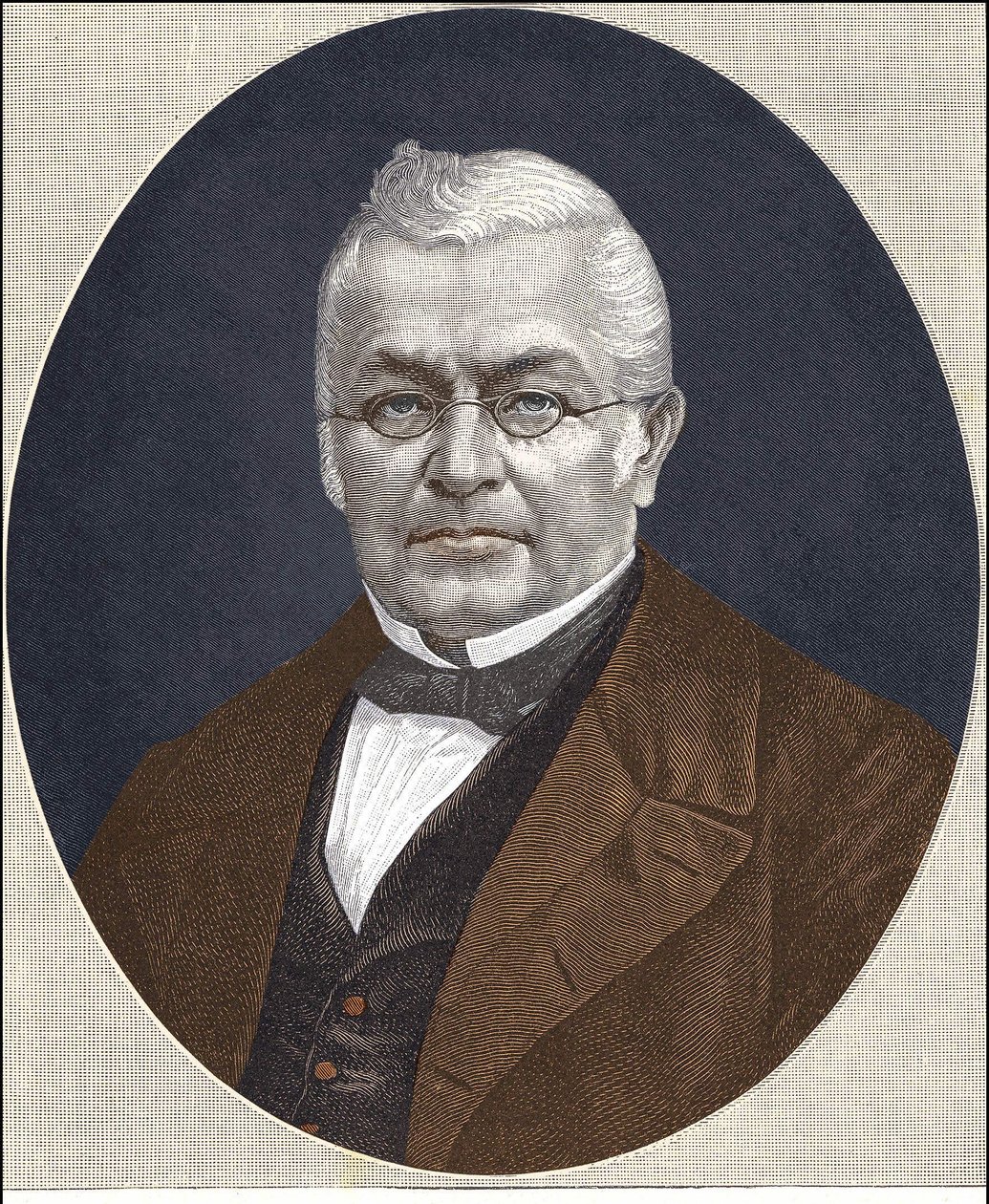 Adolphe Thiers (1797 - 1877) portréja - színes nyomat alkotó: Unknown artist