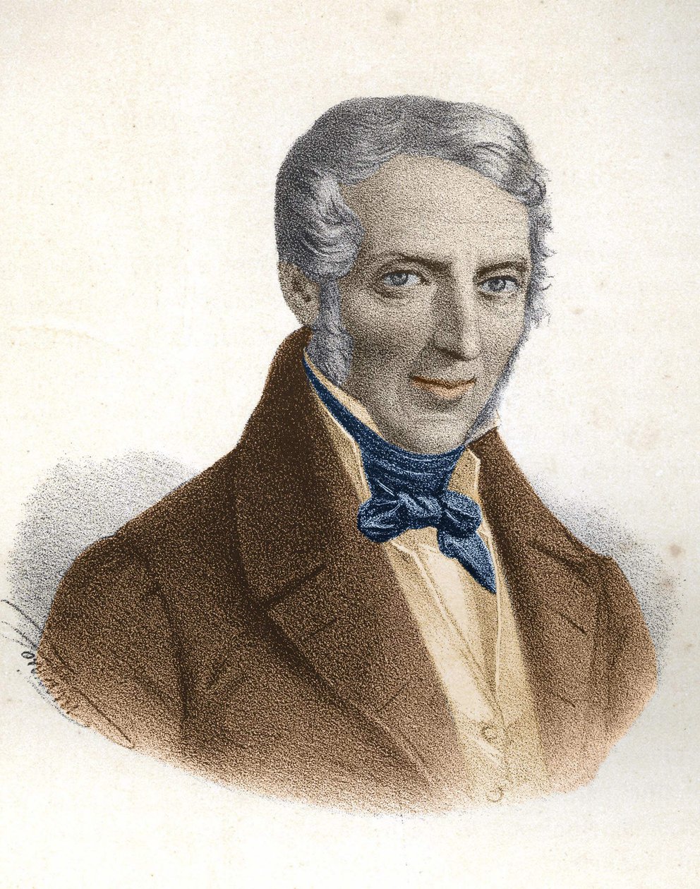 Alessandro Manzoni olasz író (1785-1873) portréja alkotó: Unknown artist