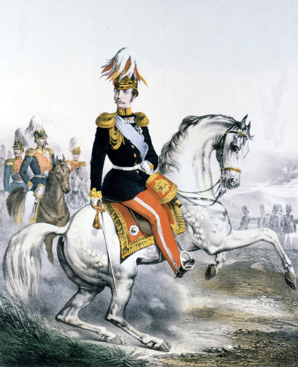 Alekszandr II. Nyikolajevics (1818-1881) portréja. alkotó: Unknown artist