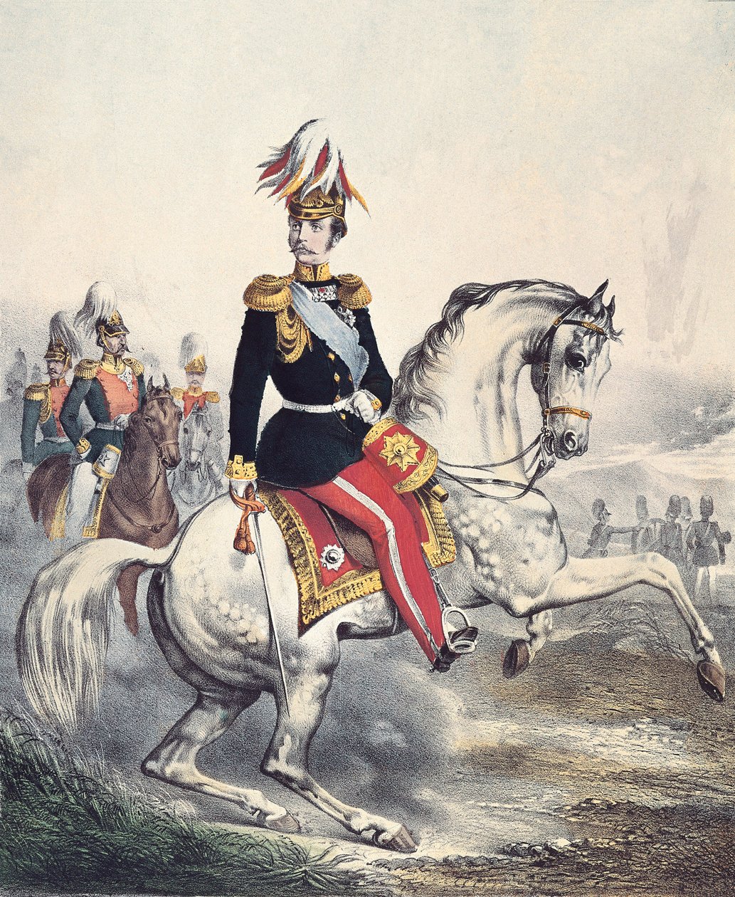 Alekszandr II. Nyikolajevics portréja (színes metszet) alkotó: Unknown artist