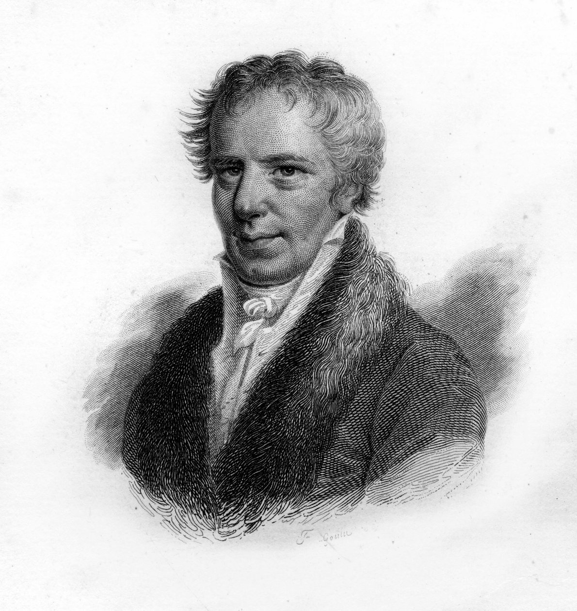 Alexander Von Humboldt portréja (Humboldt Sándor alkotó: Unknown artist