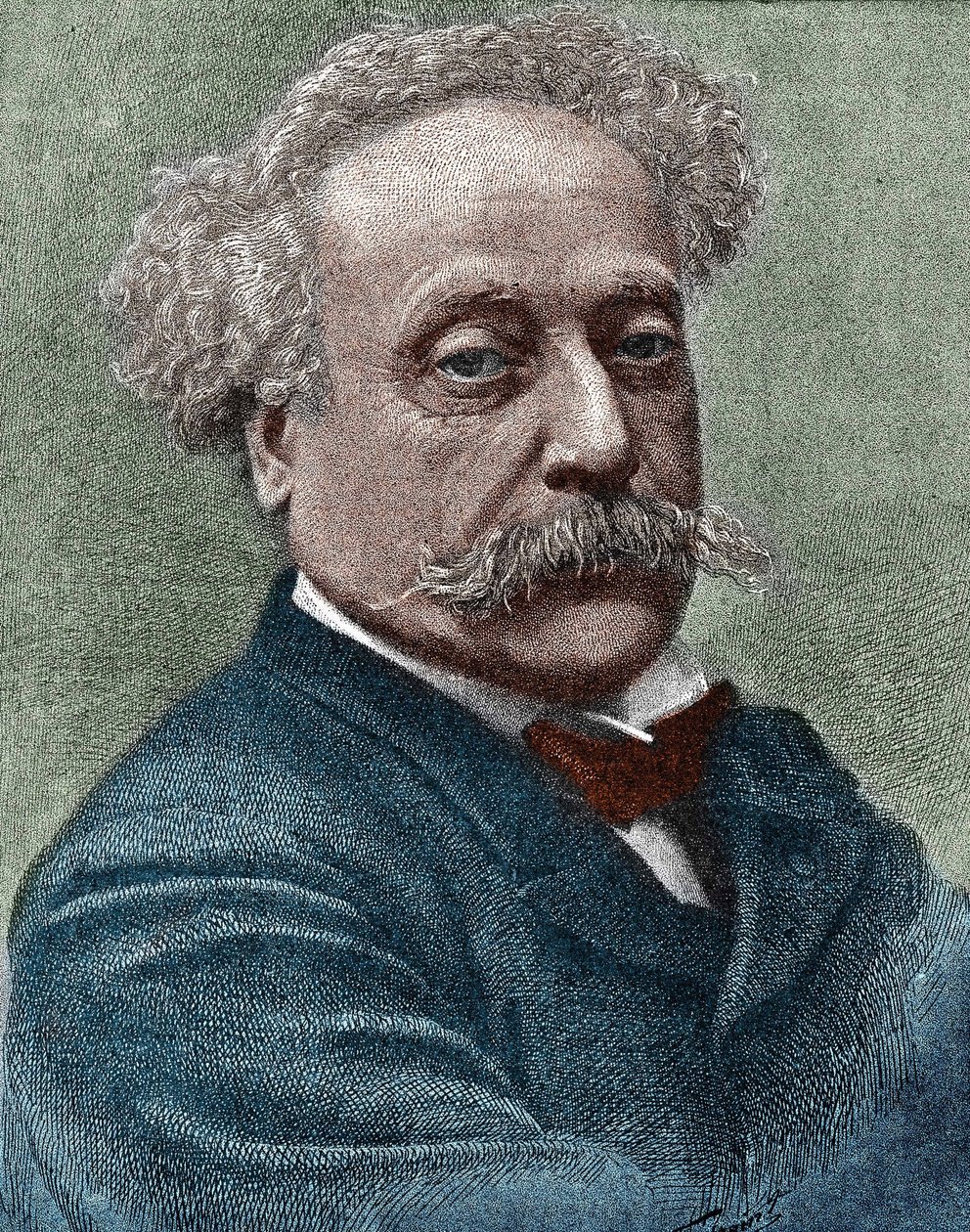 Ifjabb Alexandre Dumas (1824-1895) francia író portréja. alkotó: Unknown artist