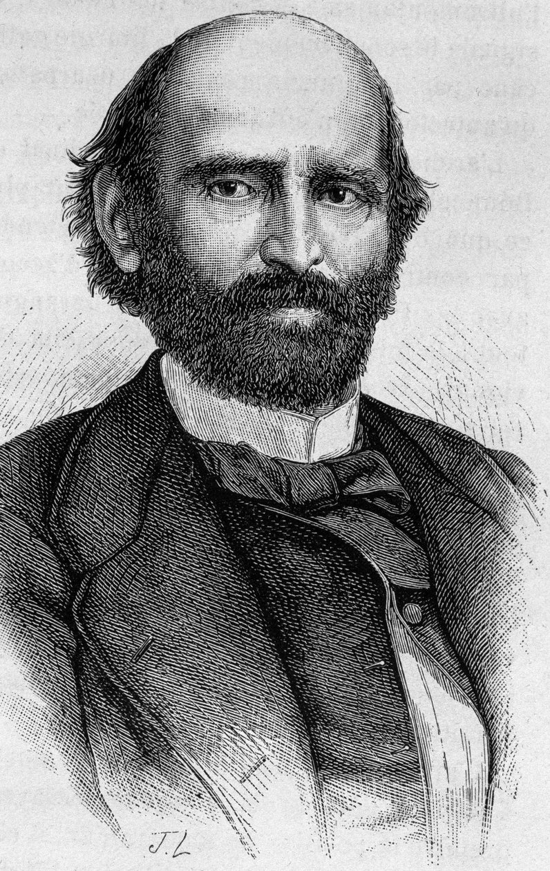 Alexandre Glais-Bizoin (1800 - 1877) portréja. század végi metszet a „Histoire de France”-ban, H. Martin. alkotó: Unknown artist