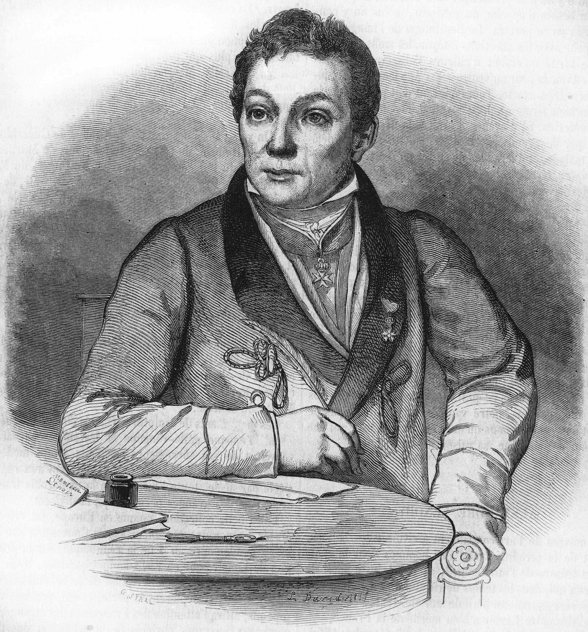 Alexandre Lenoir portréja. francia régész (1761-1839). alkotó: Unknown artist