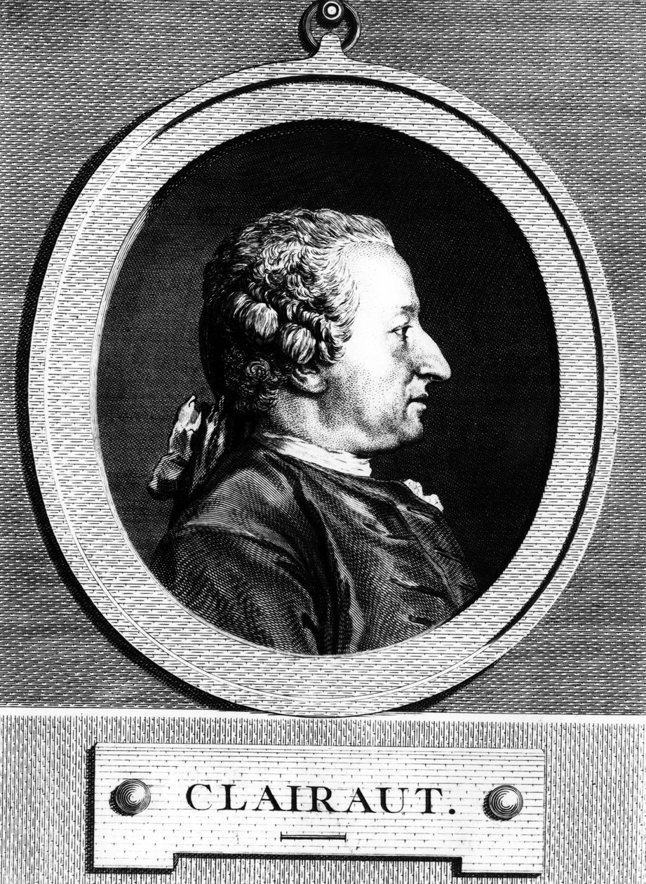 Alexis Claude CLAIRAUT (1713-1765) francia matematikus portréja. alkotó: Unknown artist
