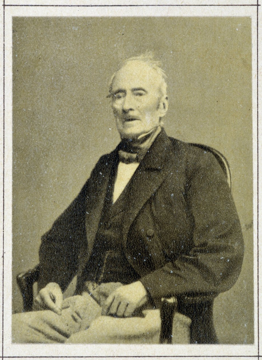 Alphonse de Lamartine (1790-1869) portréja 1867-ben alkotó: Unknown artist