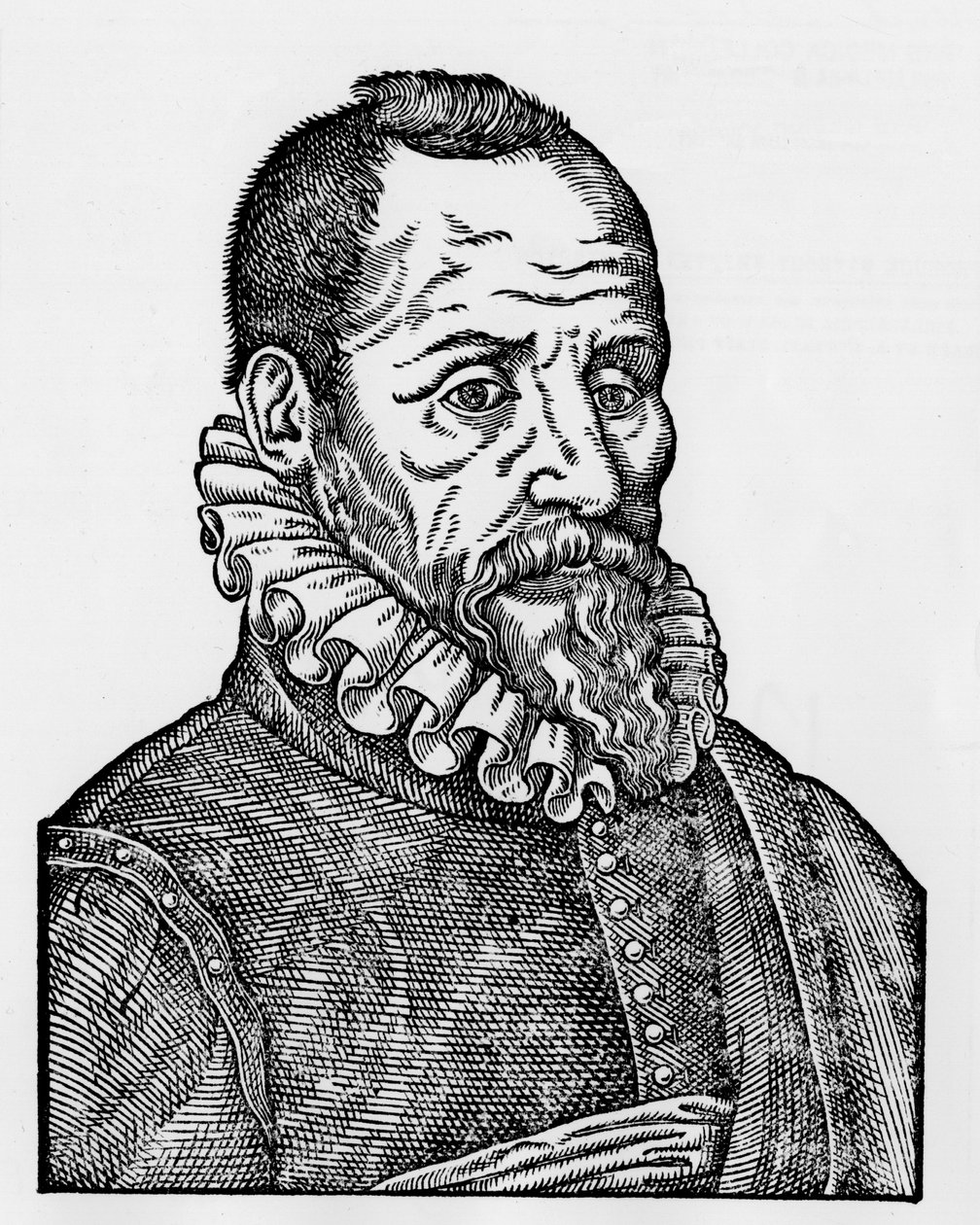 Ambroise Paré (1509-1590) francia sebész portréja alkotó: Unknown artist