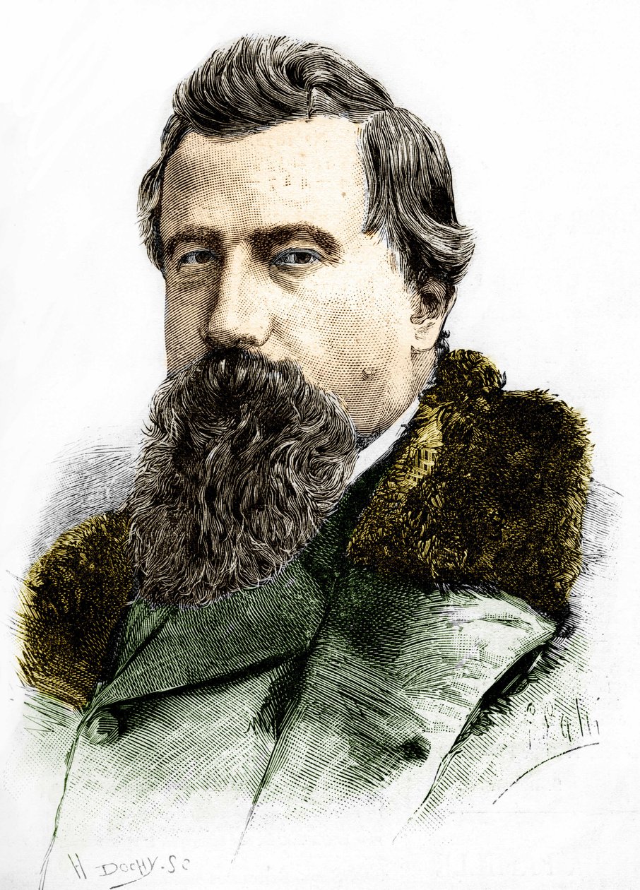 Amilcare Ponchielli (1834-1886) olasz zeneszerző portréja. alkotó: Unknown artist