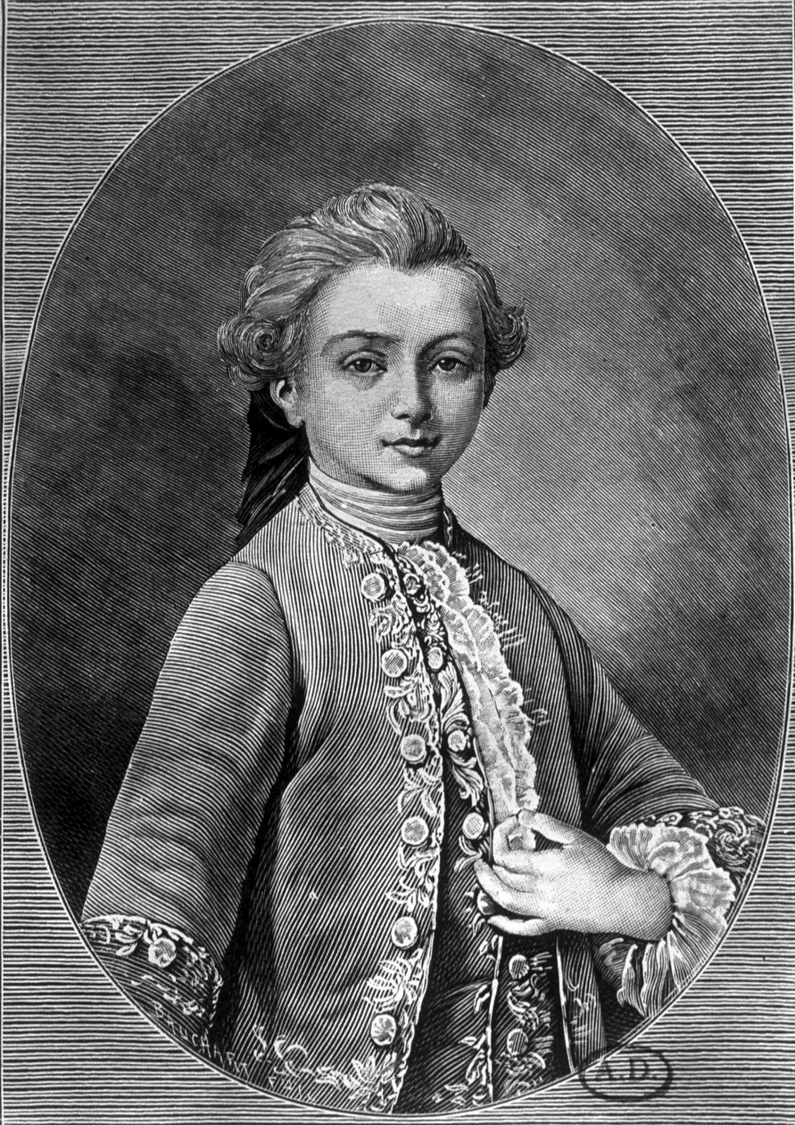 André Chenier portréja. alkotó: Unknown artist