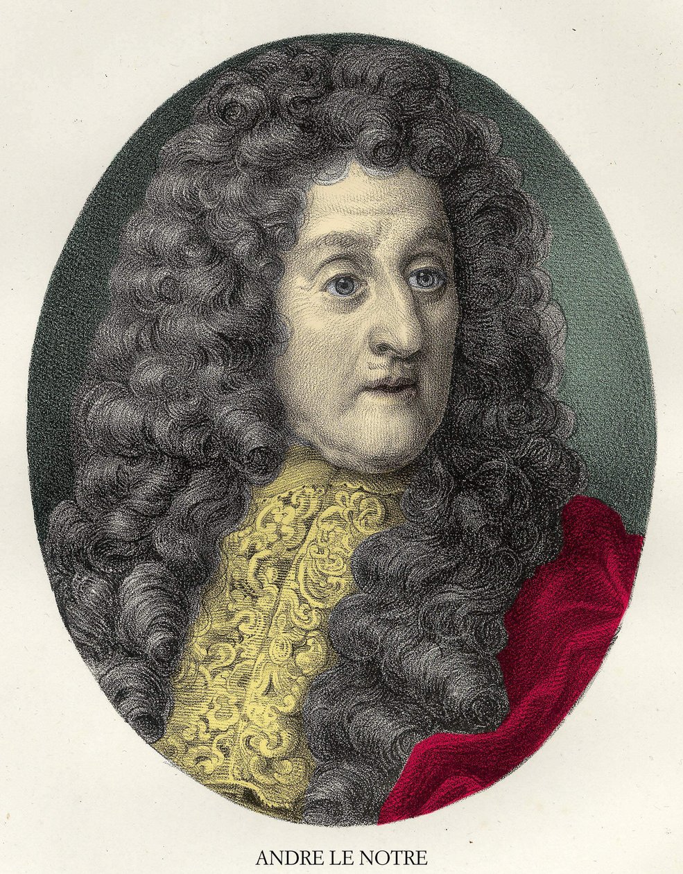 André Le Nôtre portréja (Lenotre alkotó: Unknown artist