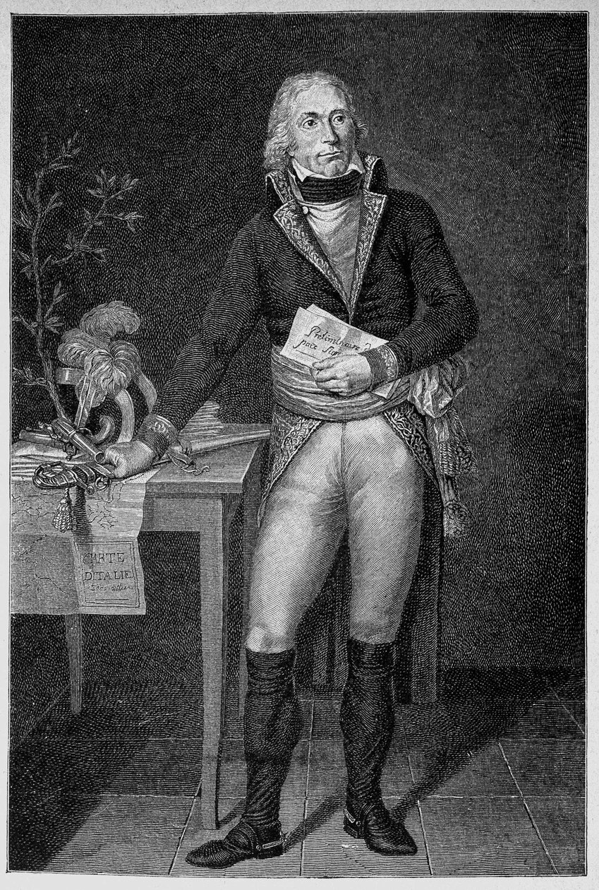 Andre Massena (1756-1817), francia marechal portréja. alkotó: Unknown artist