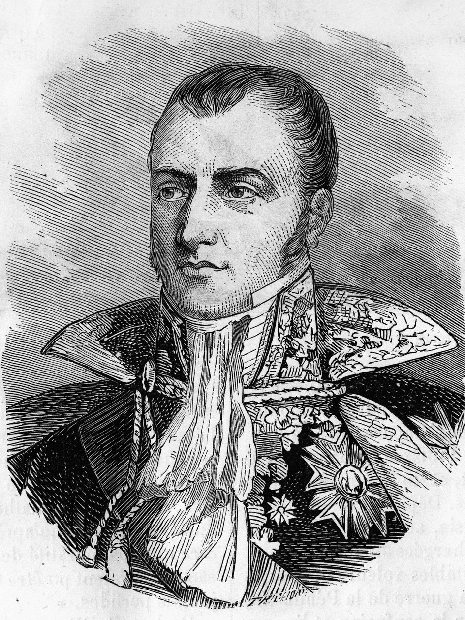 Anne Jean Marie René SAVARY, Rovigo hercege (1774-1833), francia tábornok és politikus portréja. alkotó: Unknown artist
