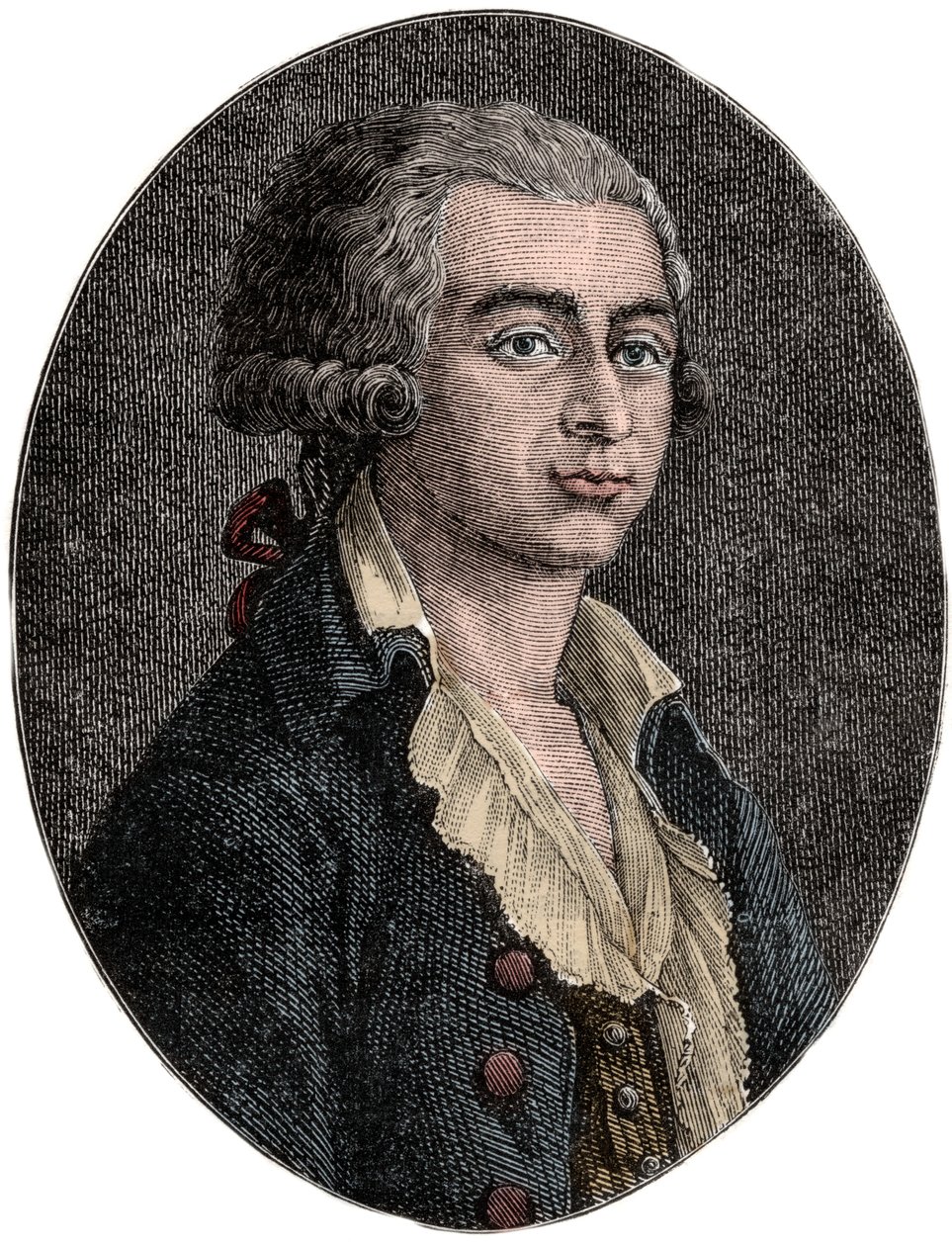 Antoine Joseph Gorsas (1752-1793) francia újságíró és politikus portréja – Antoine-Joseph Gorsas alkotó: Unknown artist