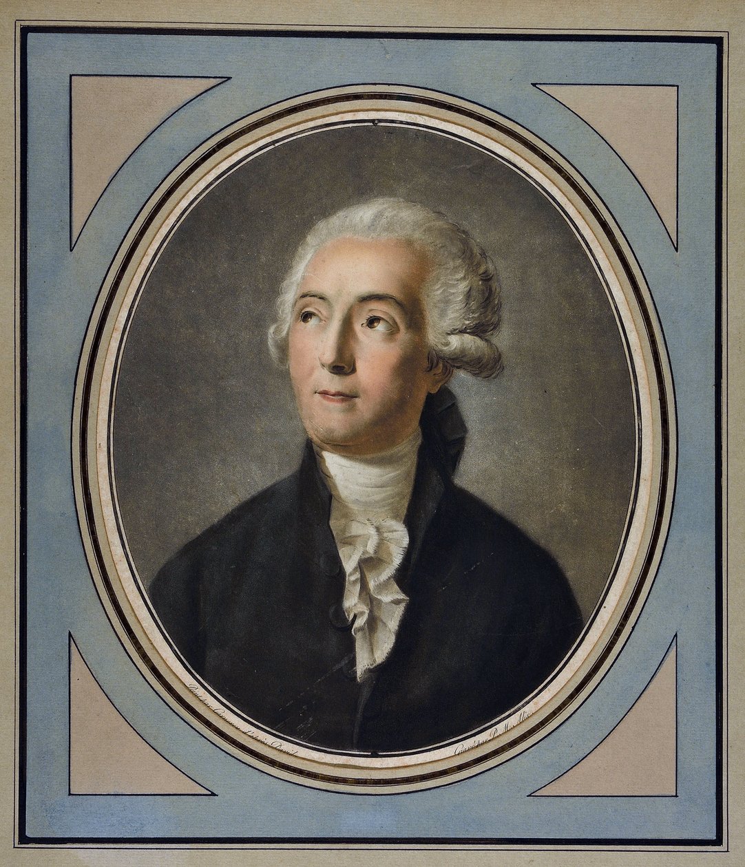 Antoine Laurent de Lavoisier (1743-1794) francia kémikus portréja. alkotó: Unknown artist