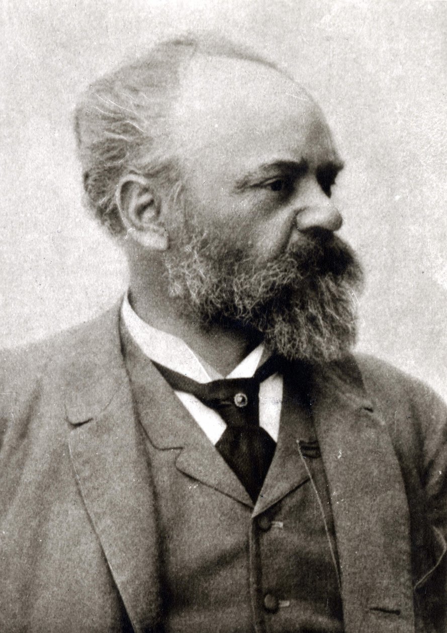 Anton (Antonin) Dvorak (1841 - 1904), cseh zeneszerző portréja. alkotó: Unknown artist